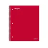 Staples Premium 1-Subject Notebook, 8" x 10.5", Wide Ruled, 100 Sheets, Red, 12/Carton (TR20958CT) Outlet