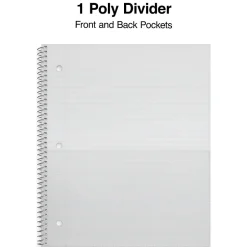 Staples Premium 1-Subject Notebook, 8