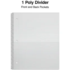 Staples Premium 1-Subject Notebook, 8