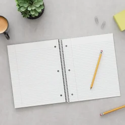 Staples Premium 3-Subject Notebook, 8.5