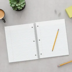 Staples ® Premium 3-Subject Subject Notebooks, 8.5