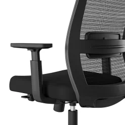 Outlet Prestige Marrett Ergonomic Fabric Swivel Task Chair, Black (UN53249) Office Chairs