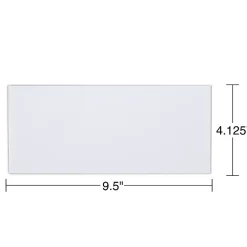 Staples QuickStrip EasyClose #10 Business Envelopes, 4 1/8