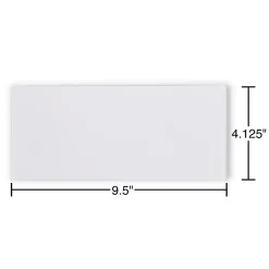 Staples QuickStrip EasyClose Self Seal Security Tinted #10 Business Envelopes, 4 1/8