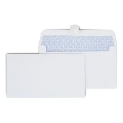 Staples QuickStrip EasyClose Self Seal Security Tinted #6 3/4 Business Envelopes, 3 5/8" x 6 1/2", White, 100/Box (ST50313-CC)* Security Tinted