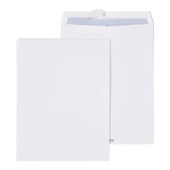 Staples QuickStrip EasyClose Self Seal Security Tinted Catalog Envelopes, 10" x 13", White, 100/Box (ST19957/19957)* Catalog