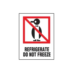 SI Products Staples Refrigerate Do Not Freeze Label, 03"L x 04"W, 500/Roll (DL4000)* Shipping Labels