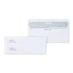 Staples Reveal N Seal Self Seal Security Tinted #8 Business Envelope, 3 5/8" x 8 5/8", White, 300/Box (67539S)* Security Tinted