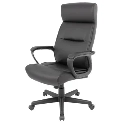 Best Rutherford Luxura Ergonomic Faux Leather Swivel Manager Chair, (ST45608V-CC) Ergonomic Chairs