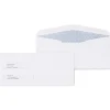 Staples Security Tinted #10 Double Window Envelopes, 4 1/8" x 9 1/2", White, 500/Box (ST20137)* Security Tinted