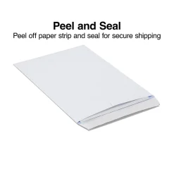 Staples Self Seal Security Tinted Catalog Envelopes, 9" x 12", White, 100/Box (21574)* Catalog