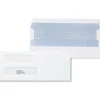 Staples Self Seal Self Seal Security Tinted #8 Double Window Envelopes, 3 5/8" x 8 5/8", White, 500/Box (ST28732-CC)* Security Tinted