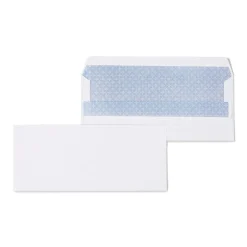 Staples Self Seal Self Seal Security Tinted #10 Business Envelopes, 4 1/8" x 9 1/2", White, 500/Box (ST511289-CC)* Security Tinted