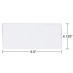 Staples Self Seal Self Seal Security Tinted #10 Business Envelopes, 4 1/8