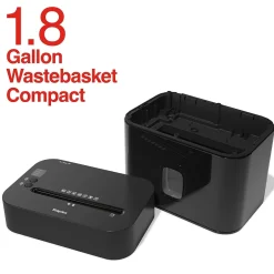 Staples 12-Sheet Micro-Cut Multi-Media Shredder (ST62152)* Shredders & Accessories