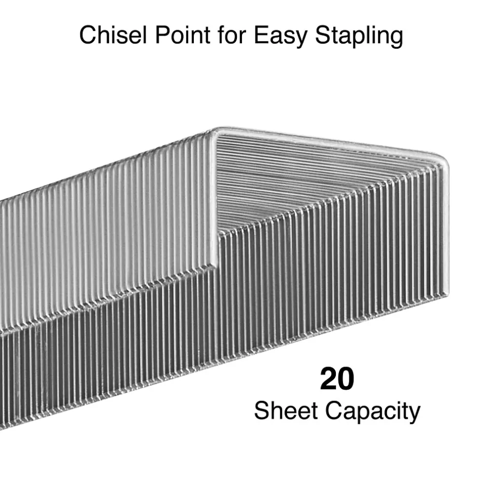 Staples Standard , 1/4" Leg Length, 5000 /Box (TR58090) New