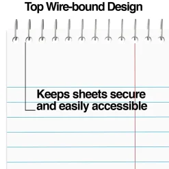 Staples Steno Pad, 6