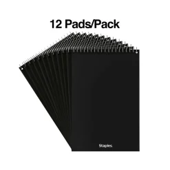 Staples Steno Pads, 6