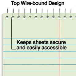 Staples Steno Pads, 6