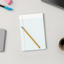 Staples ® Steno Pads, 6'' x 9'', Narrow Ruled, 100 Sheets/Pad, 4 Pads/Pack (28046) Sale