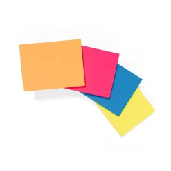 Discount Stickies 1 1/2" x 2" Bright Notes, 12 Pads/Pack (S-152BR12/52556) Sticky Notes