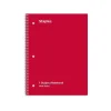 Staples ® 1-Subject Subject Notebooks, 8" x 10.5", Wide Ruled, 75 Sheets, Assorted Colors (54895B/27615) Discount