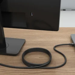 Ethernet Cables<Staples TECH 7 ft. Cat-6 Ethernet Cable, Male to Male, Black (ST62458)