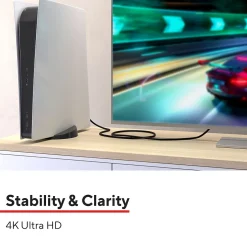 Ethernet Cables<Staples TECH 6 ft. USB-C to HDMI Audio/Video Cable, Male to Male, Black (ST62472)