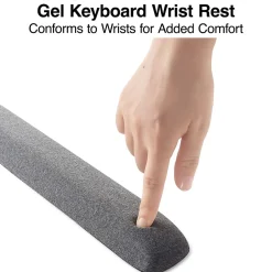 Staples TECH Gel Non-Skid Wrist Rest, (53330)* Ergonomic Wrist Rests