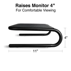 Staples TECH Monitor Stand, Up to 27