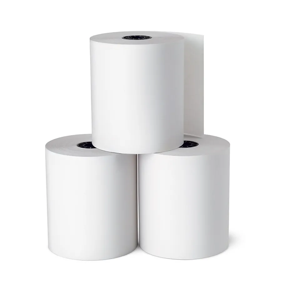 Sale Thermal Cash Register/POS Rolls, 3" x 225', 24/Carton (28393/492002) Pos Paper
