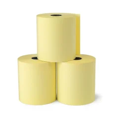 Best Thermal Cash Register/POS Rolls, 1-Ply, Canary, 3 1/8" x 230', 4/Pack (28402/15156) Pos Paper