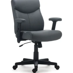 Best Traymore Ergonomic Faux Leather Swivel Computer and Desk Chair, (53246) Ergonomic Chairs
