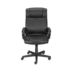 Sale Turcotte Ergonomic Luxura Swivel Computer and Desk Chair, Black (61303-CC) Office Chairs