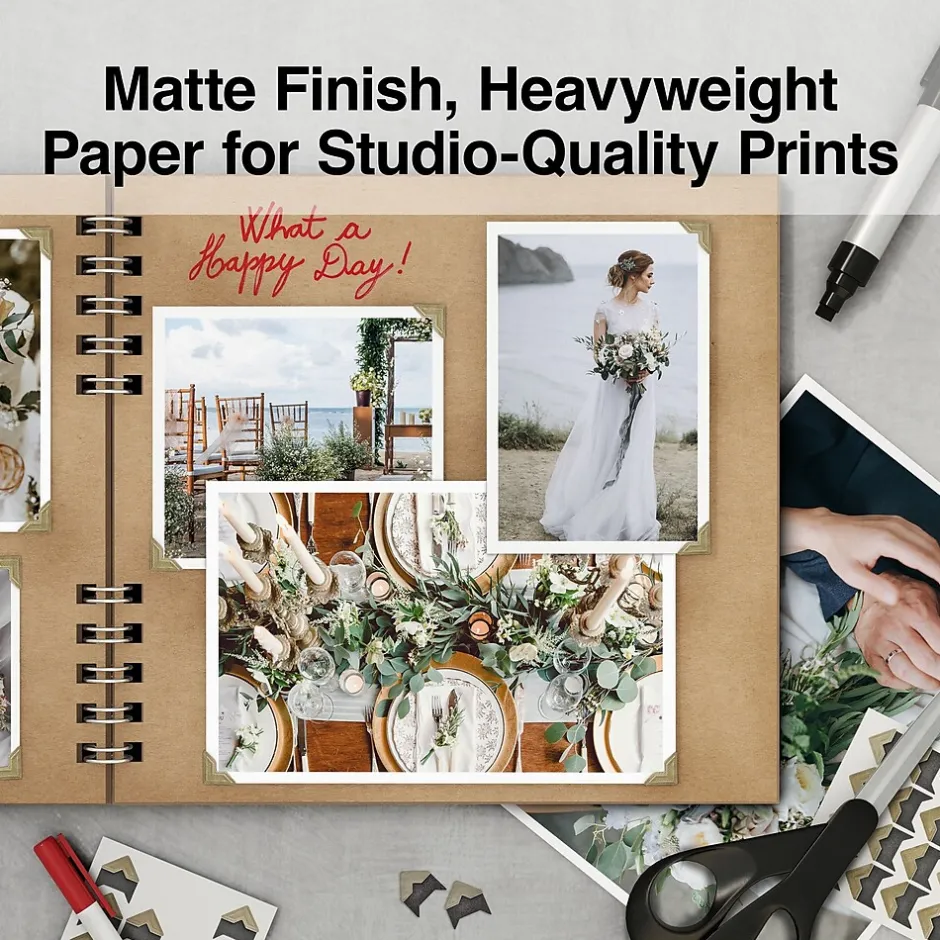 Sale Ultra Premium Matte Photo Paper, 230 g/m², 8.5"W x 11"L, 50/Pack (19895-CC) Photo Paper