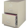 New ® Vertical File Cabinet, Legal, 2-Drawer, Putty, 25"D (25158D) File Cabinets
