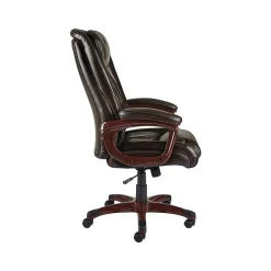 Outlet ® Westcliffe Ergonomic Leather Swivel Executive Chair, Brown (50219R-CC) Office Chairs