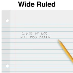 Staples Wide Ruled Filler Paper, 8