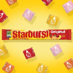 Gummy & Chewy Candy<Starburst Original Fruit Chews Candy, 2.07 oz, 36/Box (MMM01151)