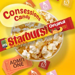Gummy & Chewy Candy<Starburst Original Fruit Chews Candy, 2.07 oz, 36/Box (MMM01151)