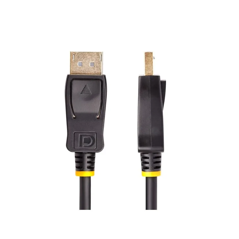 Hdmi Cables<StarTech 3.3' Active DisplayPort to HDMI Adapter Cable, Male to Male, Black (3F-DP-HDMI-4K60-HDR)