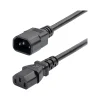 Power Cables<StarTech 2' C14 to C13 Power Cable, Male to Female, Black (8713-8200-POWER-CORD)