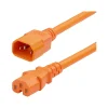 Power Cables<StarTech 6' C14 to C15 Power Cable, Male to Female, Orange (8915-460Q-POWER-CORD)