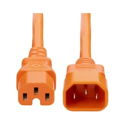 Power Cables<StarTech 6' C14 to C15 Power Cable, Male to Female, Orange (8915-460Q-POWER-CORD)