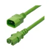 Power Cables<StarTech 6' C14 to C15 Power Cable, Male to Female, Green (8915-4606-POWER-CORD)