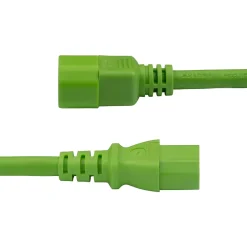 Power Cables<StarTech 6' C14 to C15 Power Cable, Male to Female, Green (8915-4606-POWER-CORD)