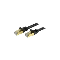 Ethernet Cables<StarTech 10' CAT-6a Ethernet Patch Cable (C6ASPAT10BK)