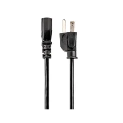 Power Cables<StarTech 10' Computer Power Cord, NEMA 5-15P toC13, Male to Female, Black, 10/Pack (PXT1011010PK)