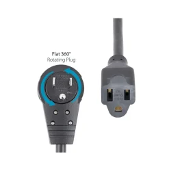 Extension Cords<StarTech 10' Extension Cord, 16 AWG, Black (RTPAC10110)