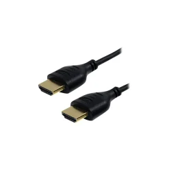 Ethernet Cables<StarTech 6 ft. Slim High Speed Male/Male HDMI Cable With Ethernet